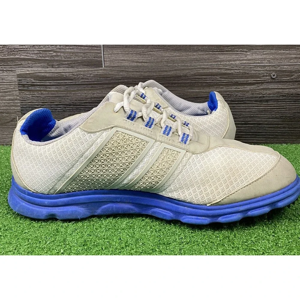 FootJoy Mens‎ 9 M SuperLites CT Spikeless Golf Shoes Sneakers White Blue 58135